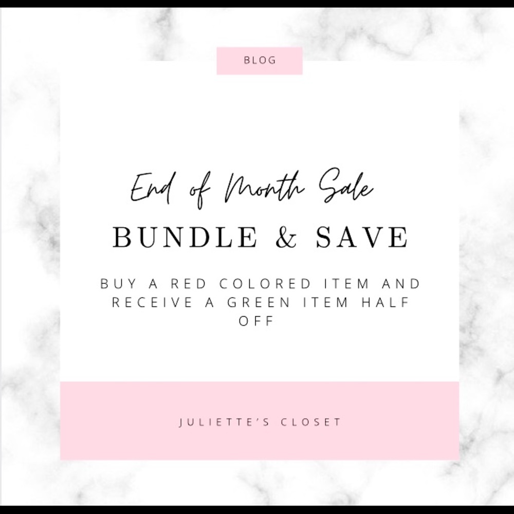End of Month Sale